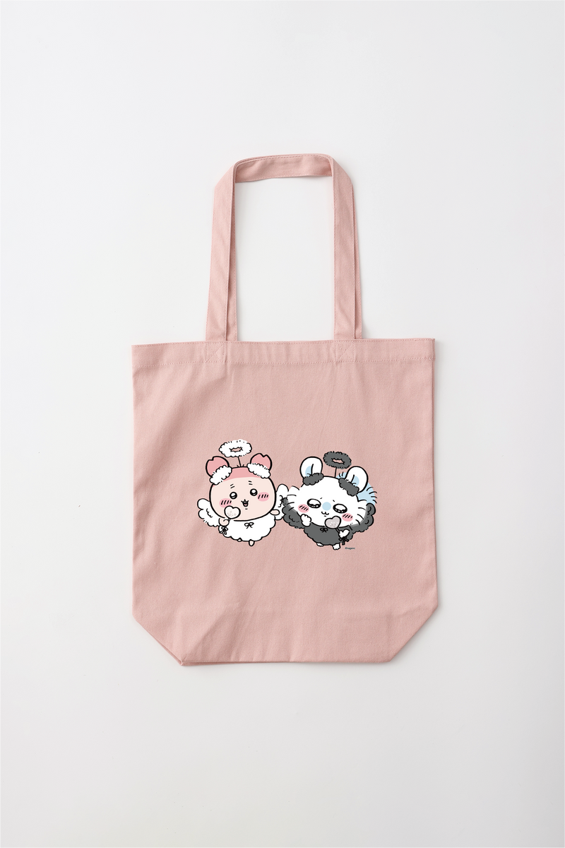モモンガハウス(イチゴパッチ・紺)  春(夏)秋仕様  1900円 ちいかわ モモンガ＆古本屋（ハロウィン2025) トートバッグ Mサイズ