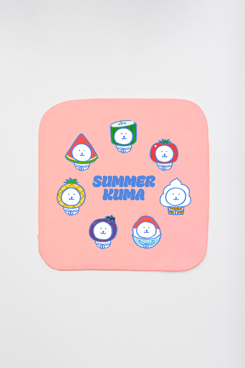 ナガノキャラクターズ summer kuma(blue) ミニタオル – Talking ODM
