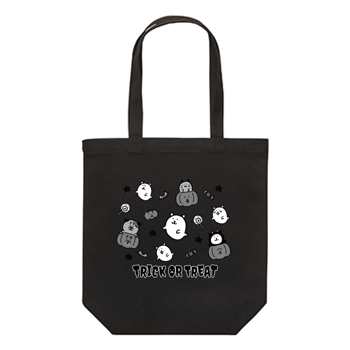 ナガノキャラクターズ TRICK OR TREAT 2026(BLACK) トートバッグ M