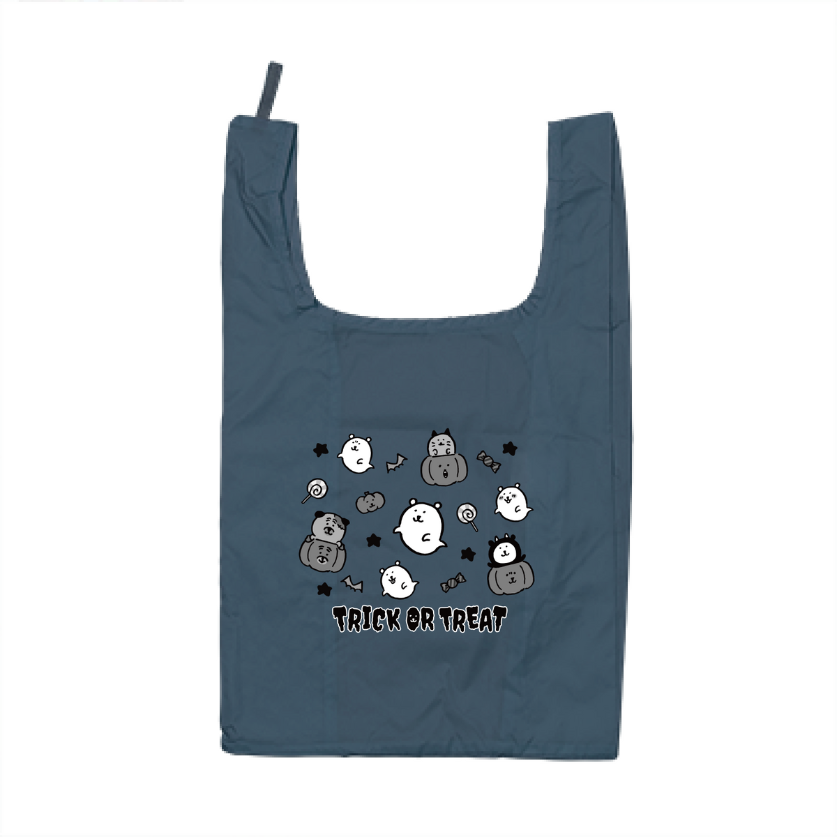 ナガノキャラクターズ TRICK OR TREAT 2026(BLACK) エコバッグ Lサイズ