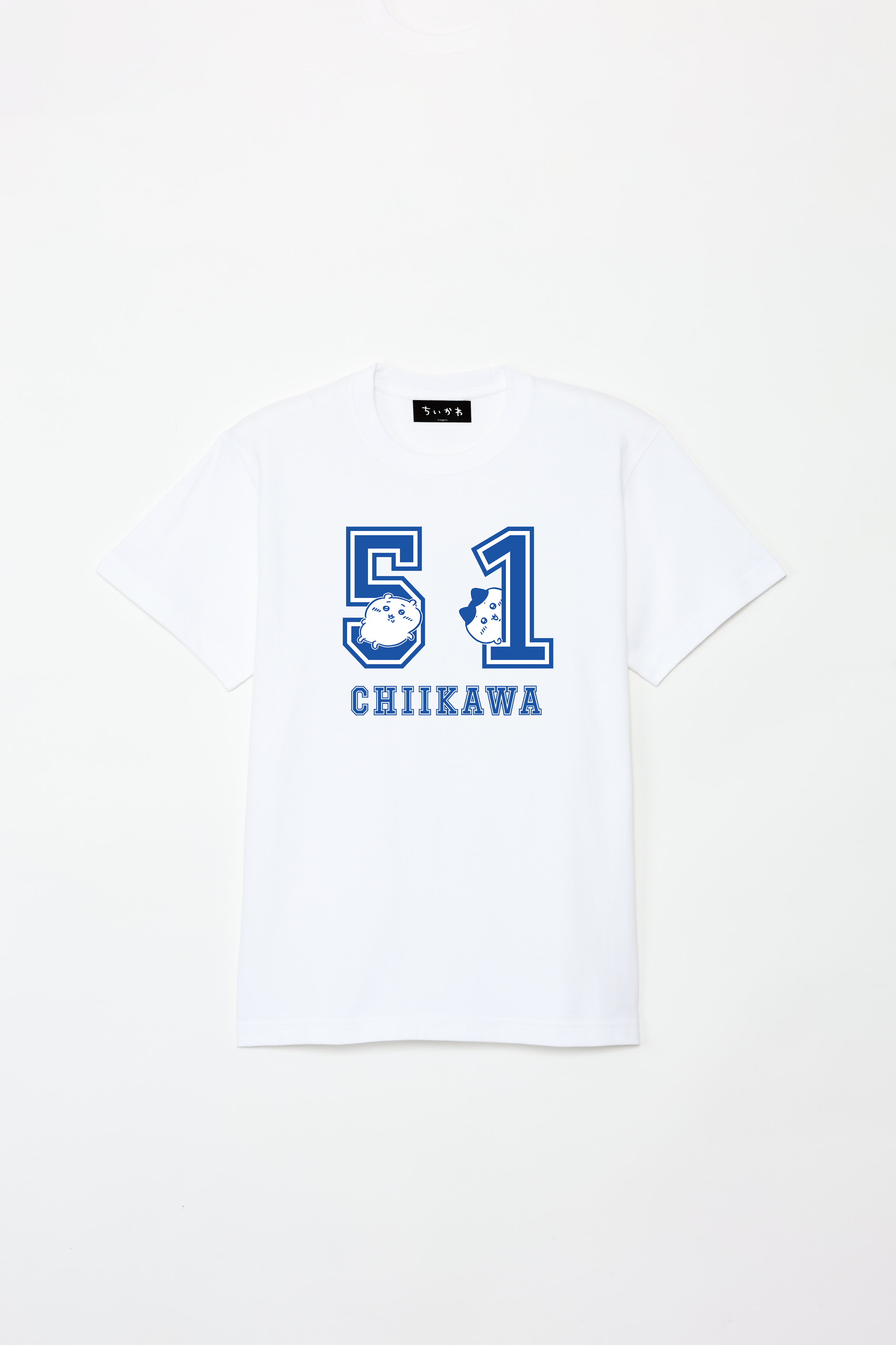 ちいかわ ナンバリングデザイン Tシャツ 胸中央 – Talking ODM