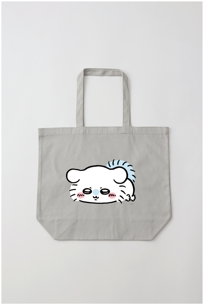 ももんがトートバッグ(お出かけ用)　モモンガ刺繡　ハンドメイド ちいかわ モモンガ＆古本屋 トートバッグ – Talking ODM