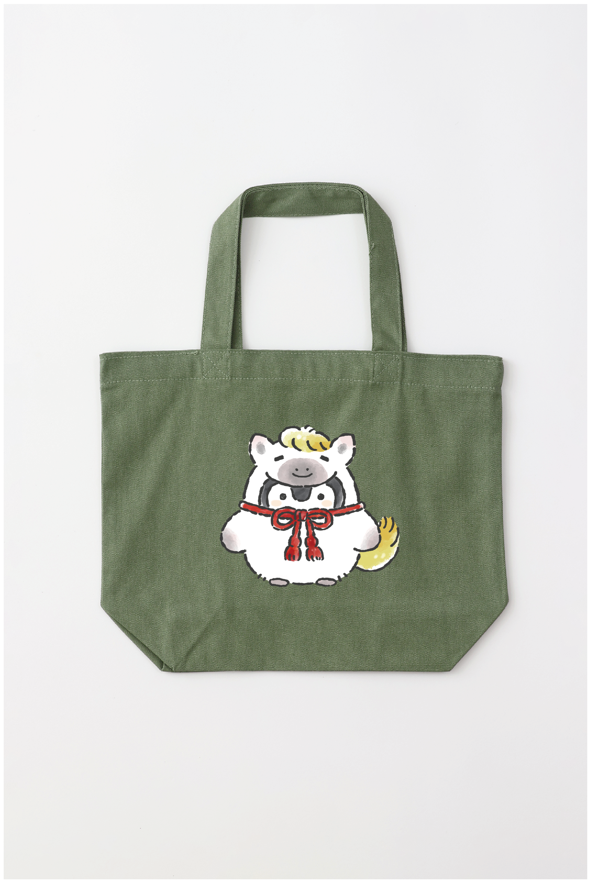 コウペンちゃん 干支コウペンちゃん(午年) トートバッグ Lサイズ