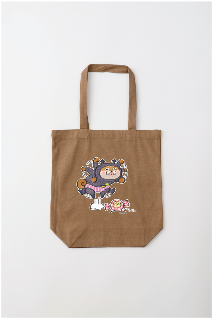 可愛い嘘のカワウソ 悪魔だぬ トートバッグ Mサイズ – Talking ODM