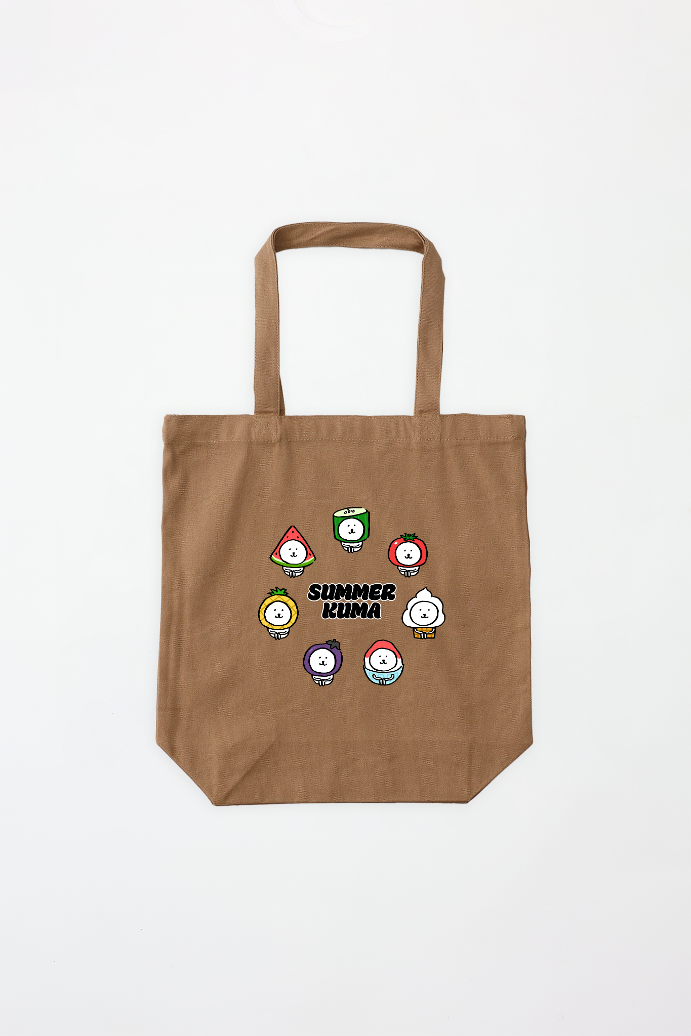 ナガノキャラクターズ summer kuma トートバッグ Mサイズ – Talking ODM