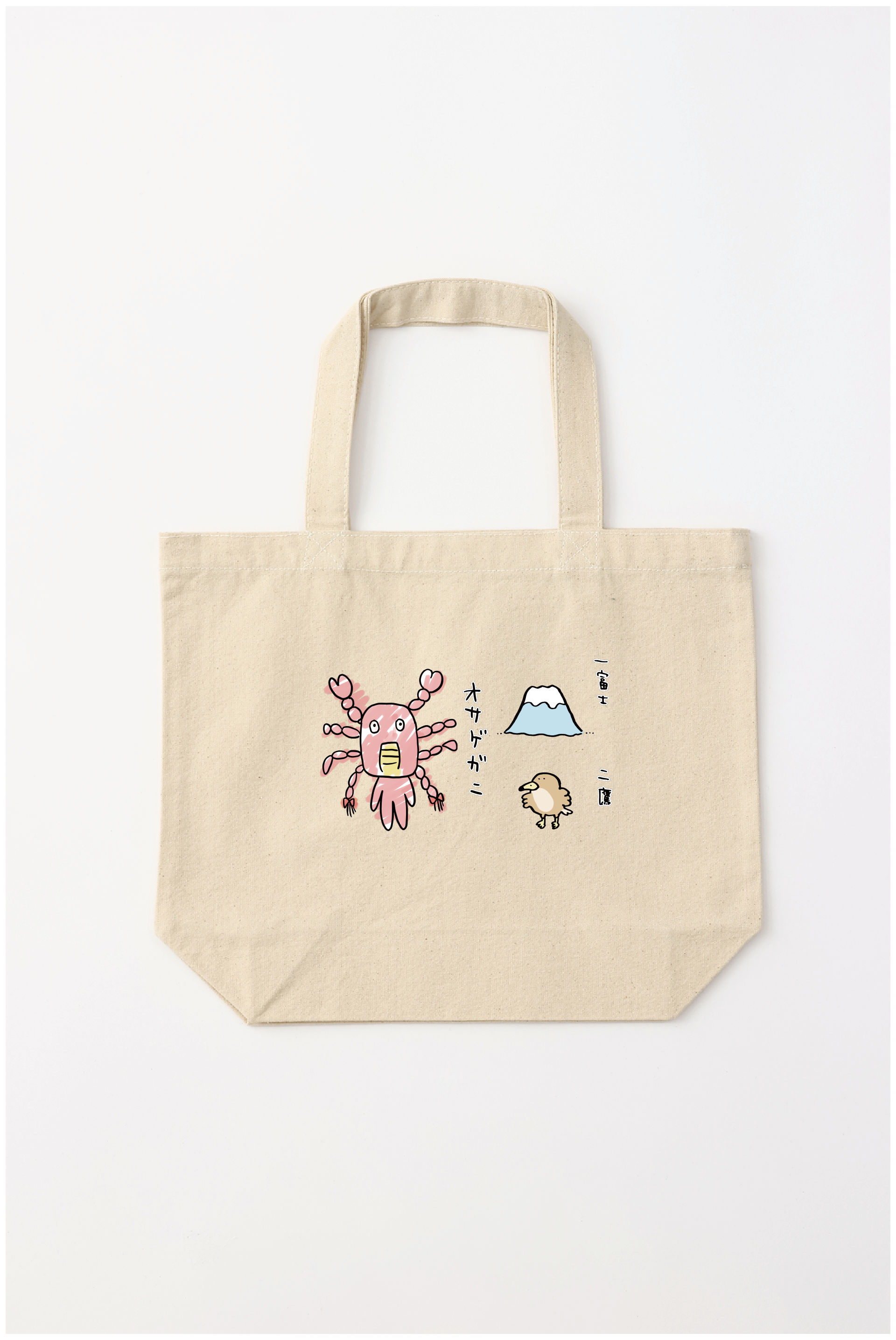 DTN Twitch サイン入りトートバッグ ナガノキャラクターズ オサゲガニ トートバッグ Sサイズ – Talking ODM