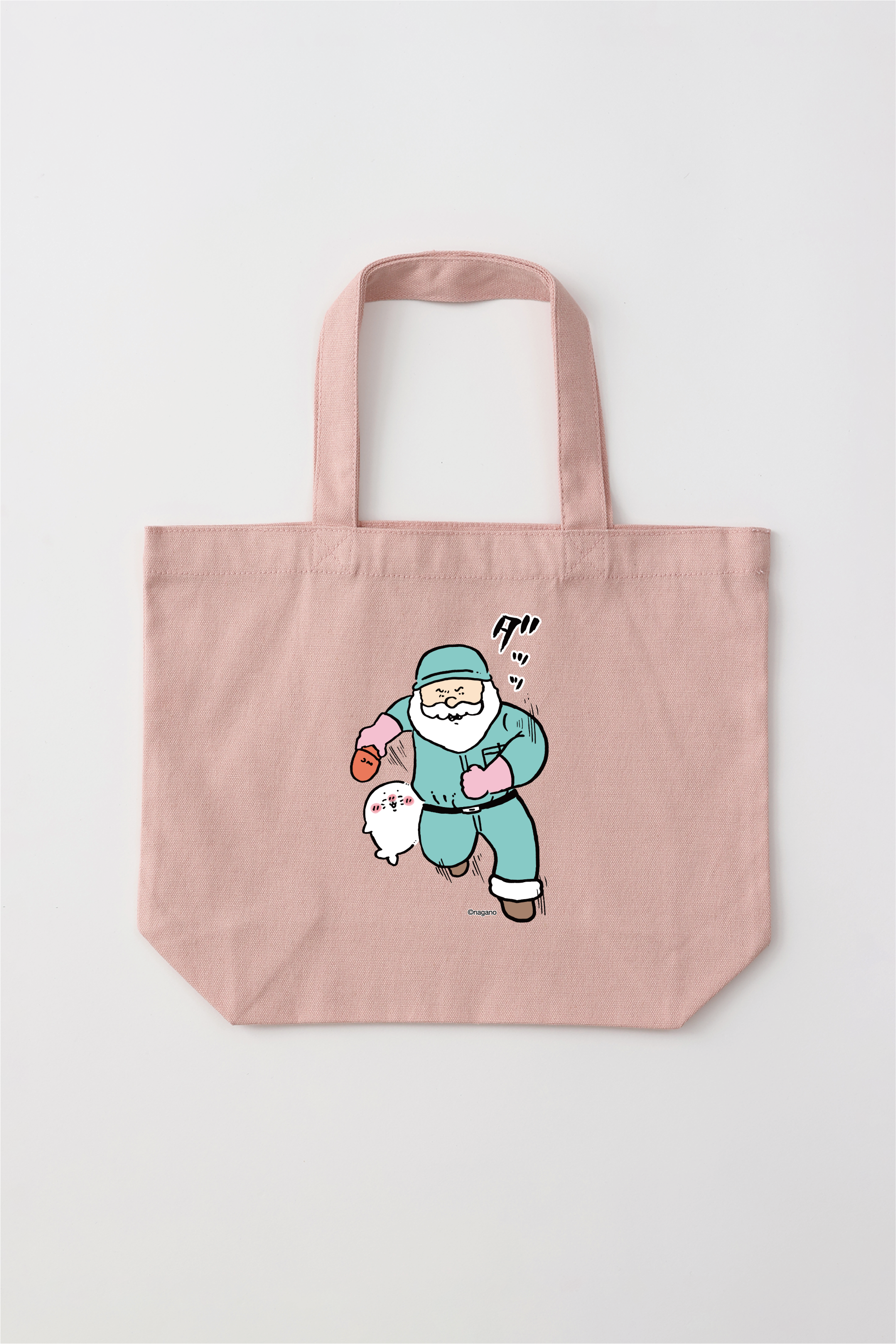 ナガノキャラクターズ じいさんとアザラシ トートバッグ Sサイズ