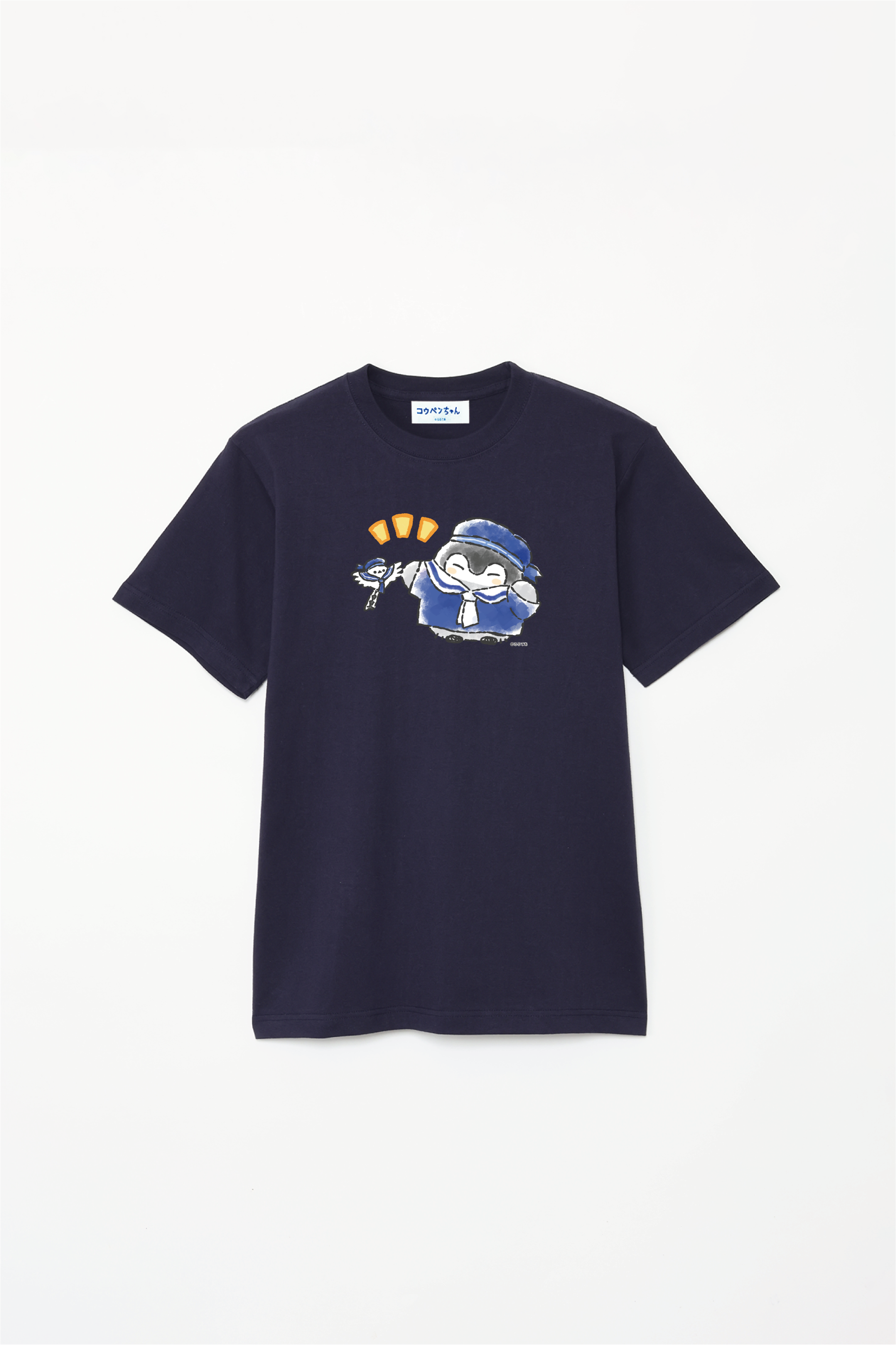 コウペンちゃん コウペンちゃんと邪エナガさん（セーラー） Tシャツ