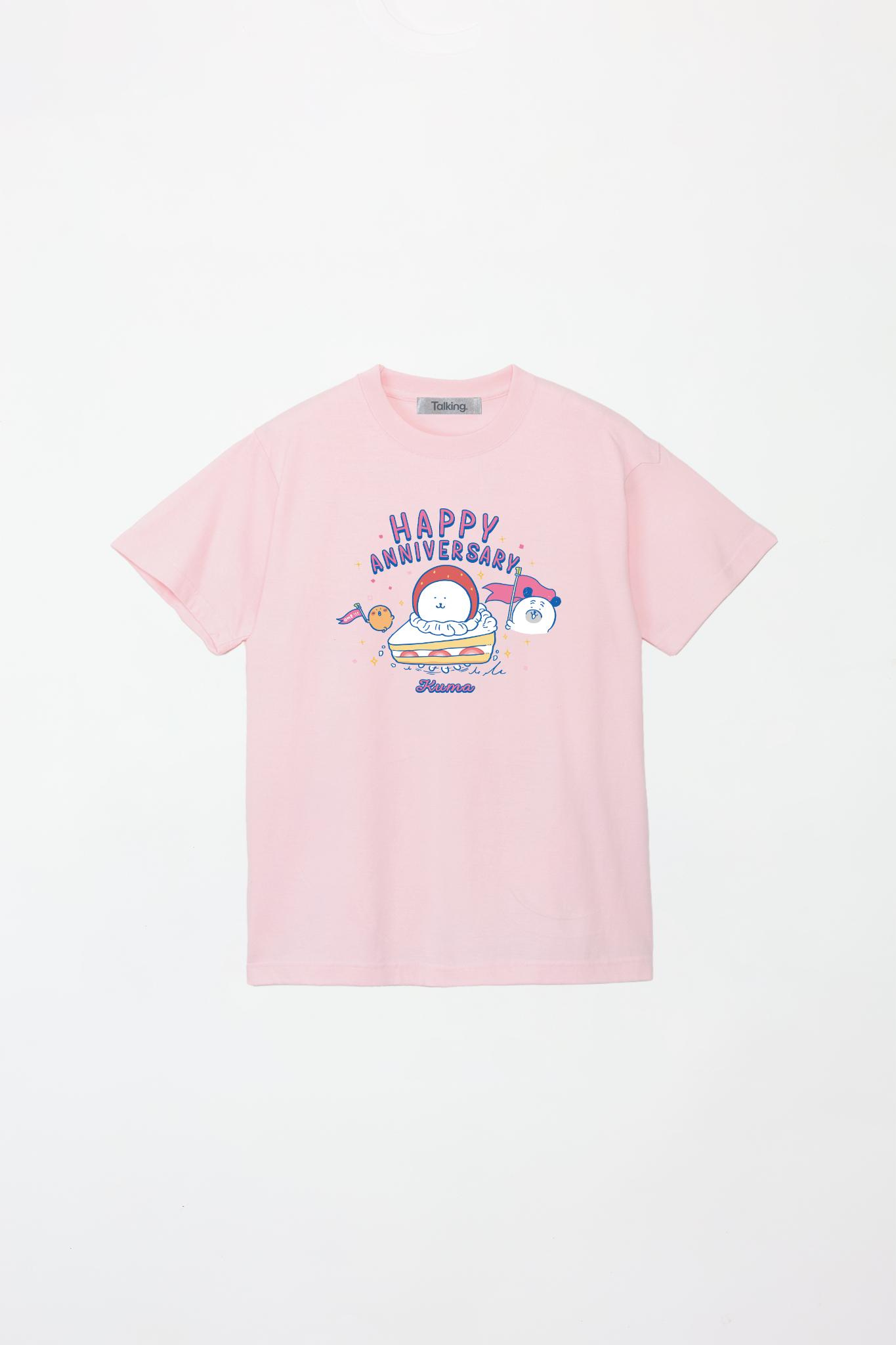 ナガノキャラクターズ くま HAPPY ANNIVERARY Tシャツ – Talking ODM