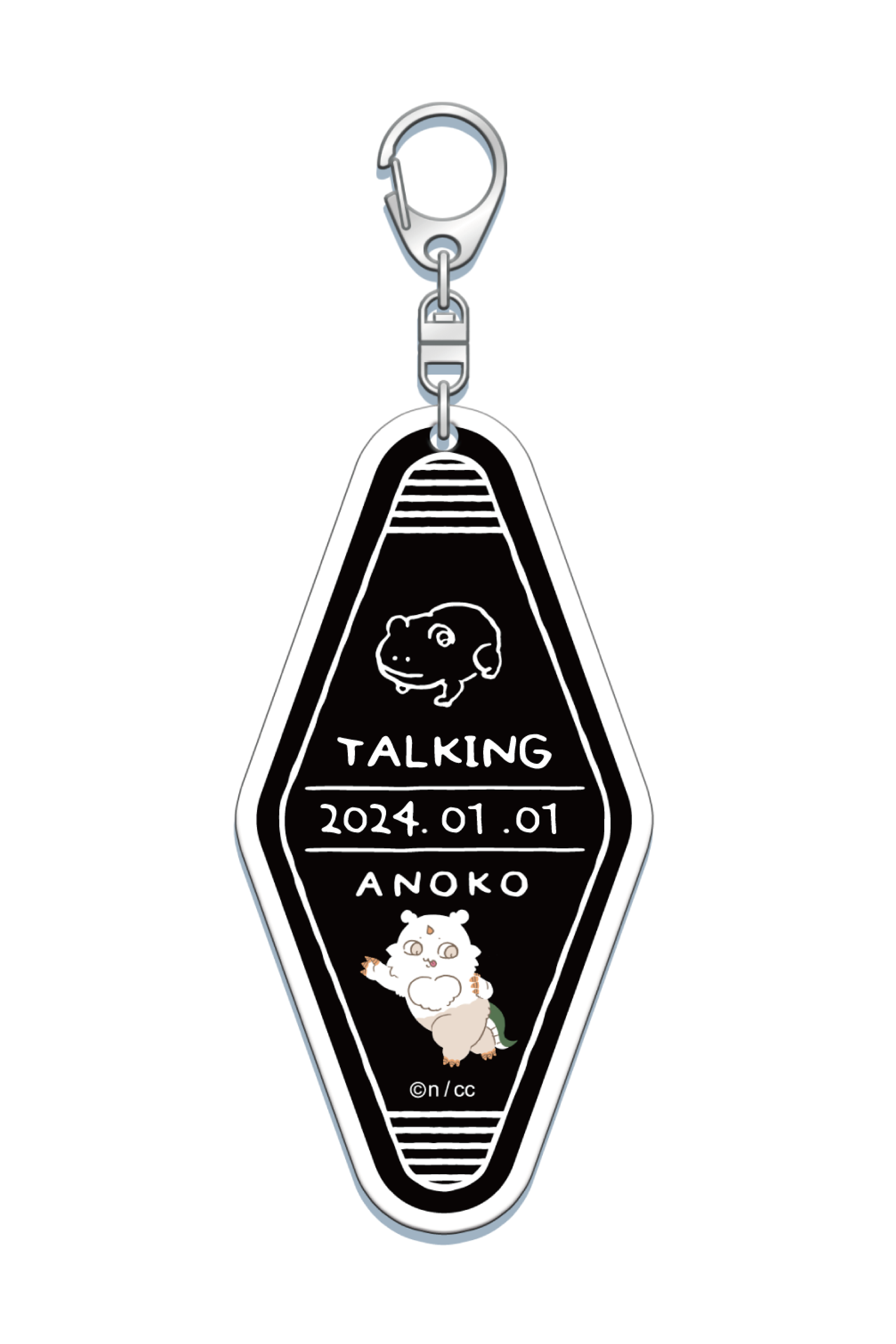 ちいかわ モーテルキーホルダー あのこ – Talking ODM