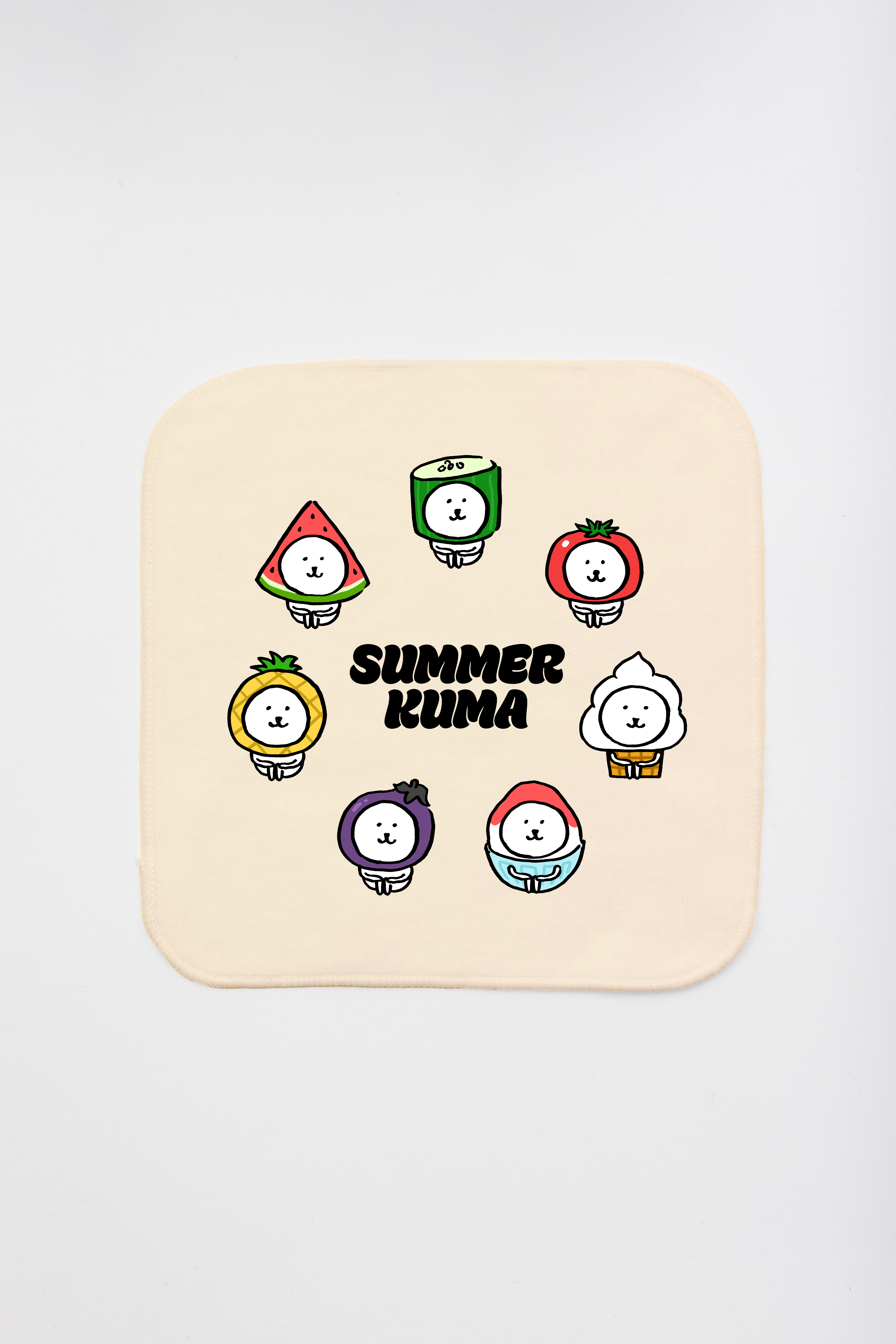 ナガノキャラクターズ summer kuma ミニタオル – Talking ODM