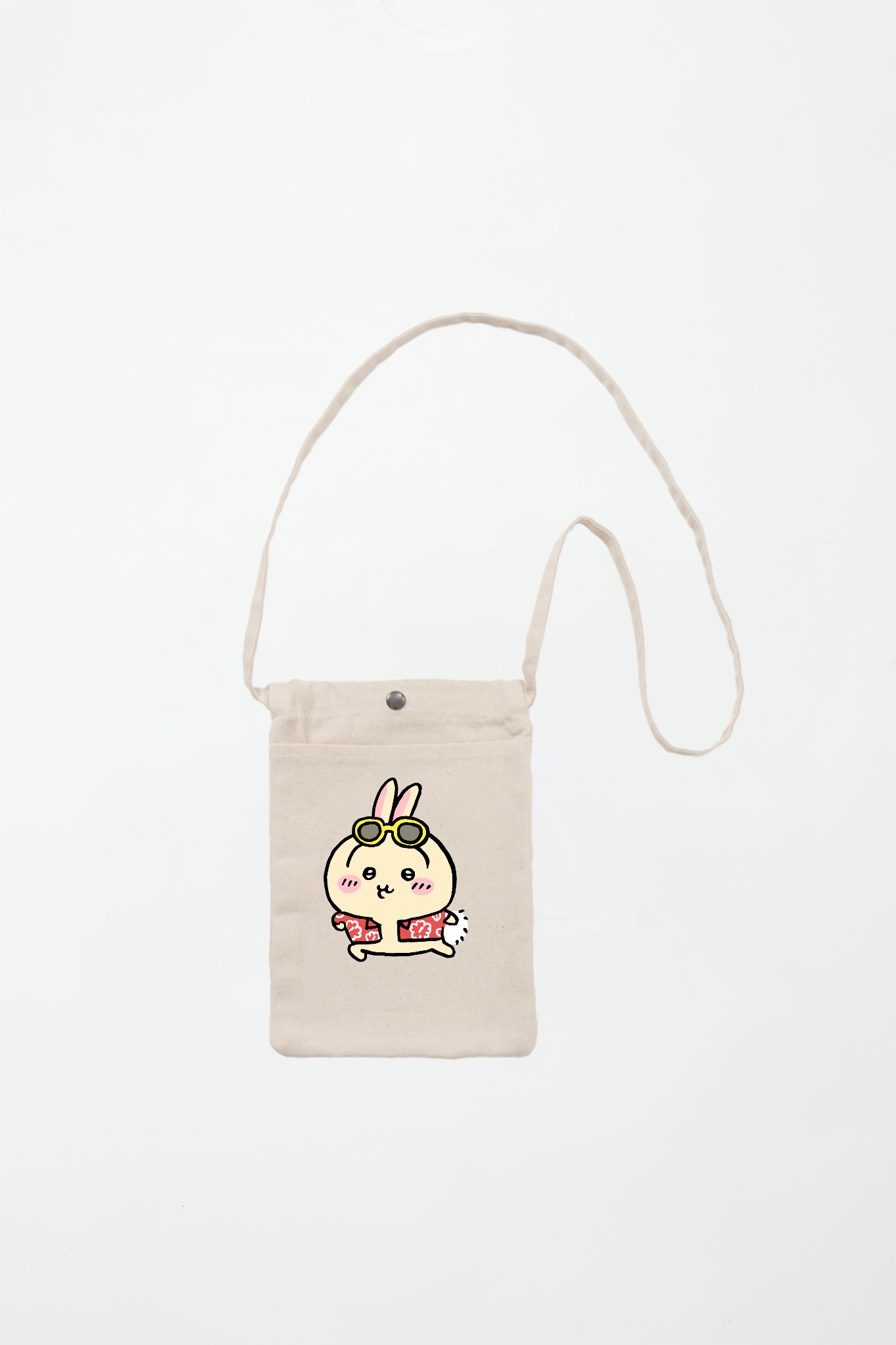 ちいかわ エーッ!!常夏ルック!? ポケット付きサコッシュ – Talking ODM