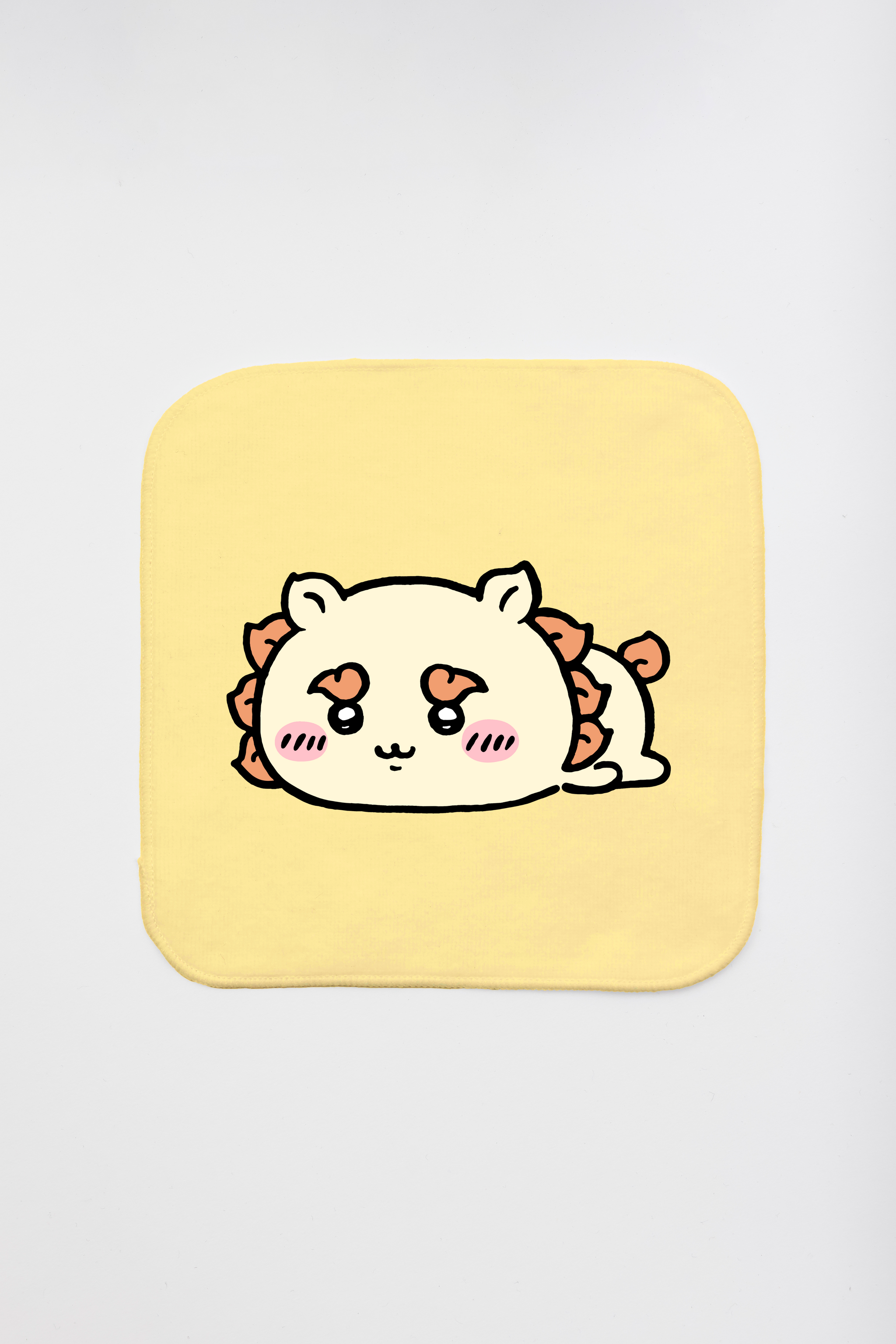 ちいちゃん(_ _).。o○品 ちいかわ へちゃ(シーサー) ミニタオル – Talking ODM