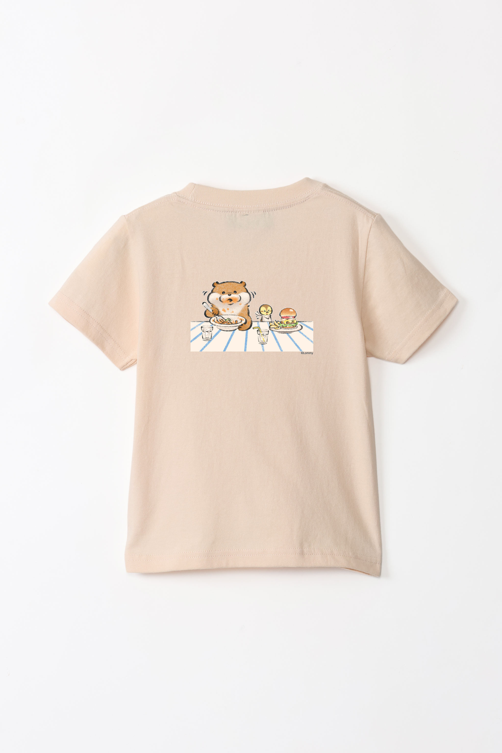 可愛い嘘のカワウソ ナポリタン キッズTシャツ – Talking ODM