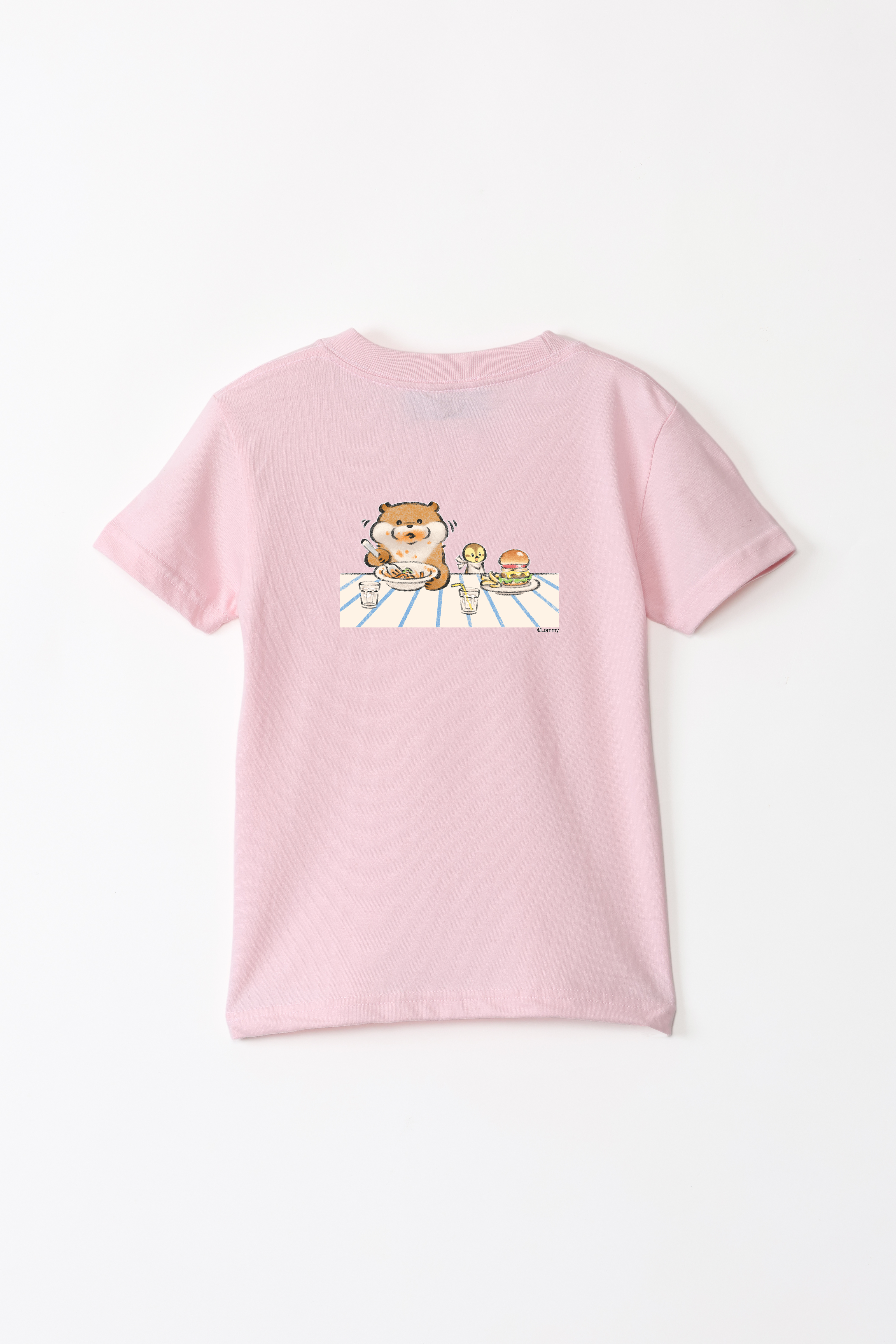 可愛い嘘のカワウソ ナポリタン キッズTシャツ – Talking ODM 可愛い嘘のカワウソ ナポリタン キッズTシャツ – Talking ODM