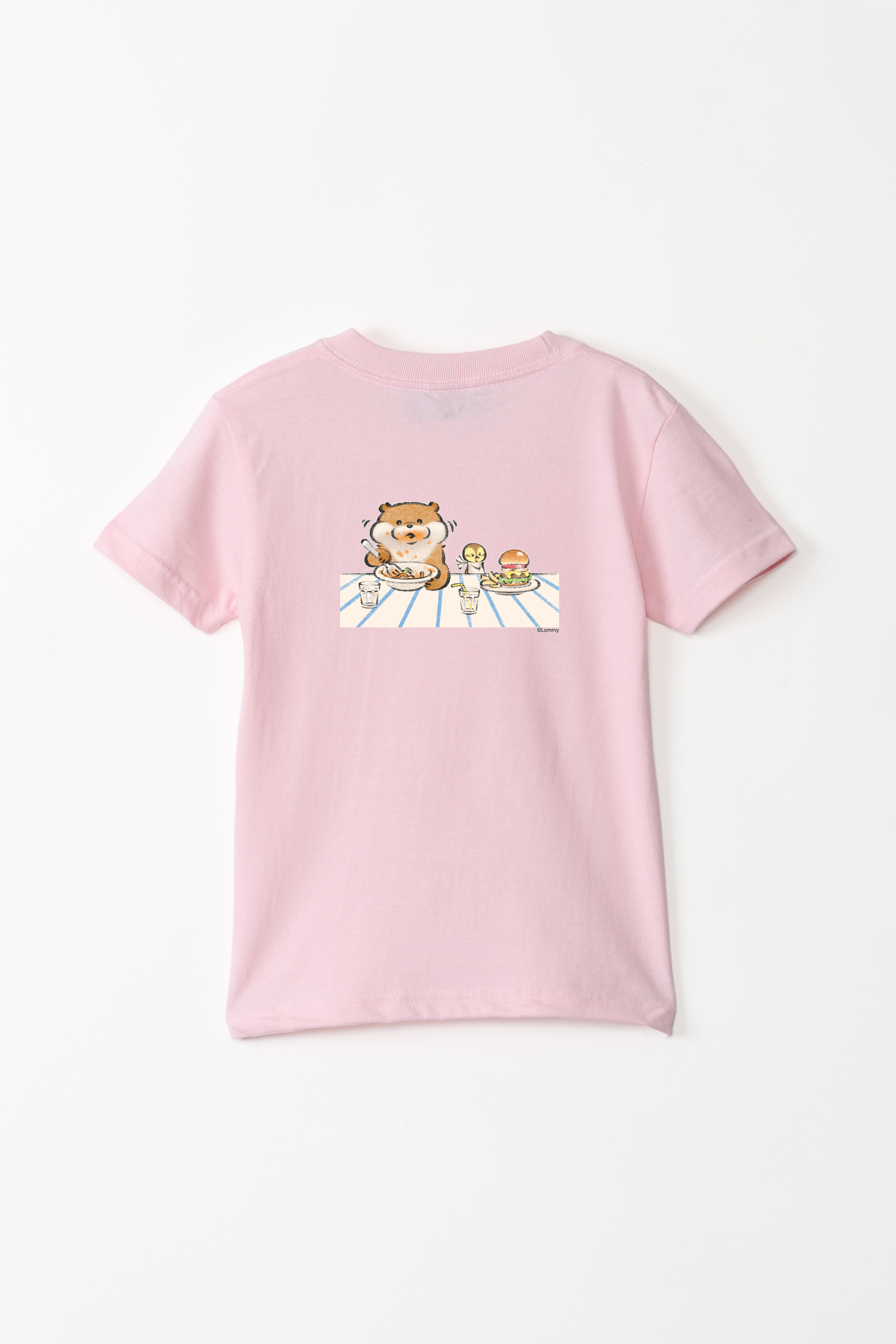 可愛い嘘のカワウソ ナポリタン キッズTシャツ – Talking ODM