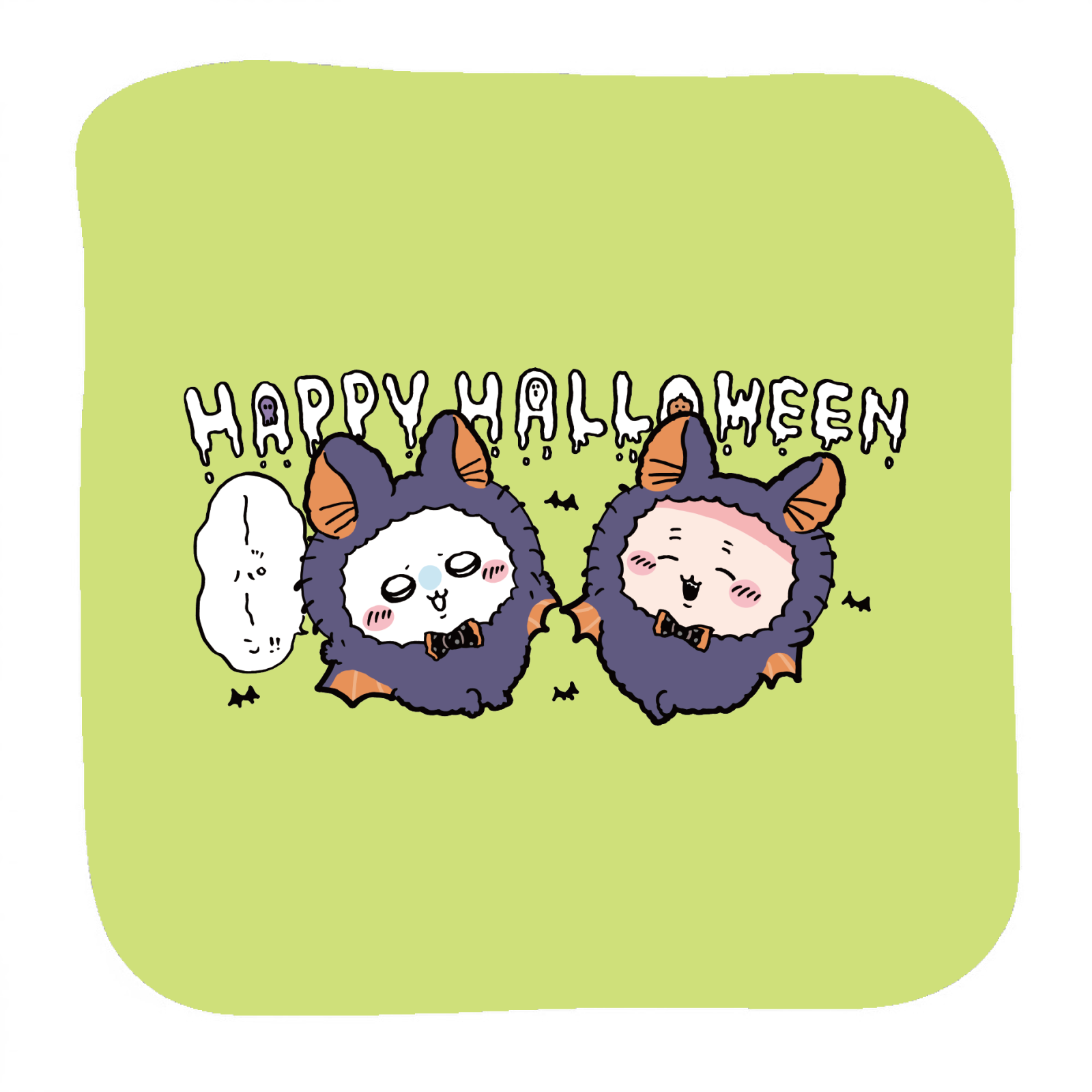 ちいかわ HAPPY HALLOWEEN 2026 ハロウィンなモモンガと古本屋