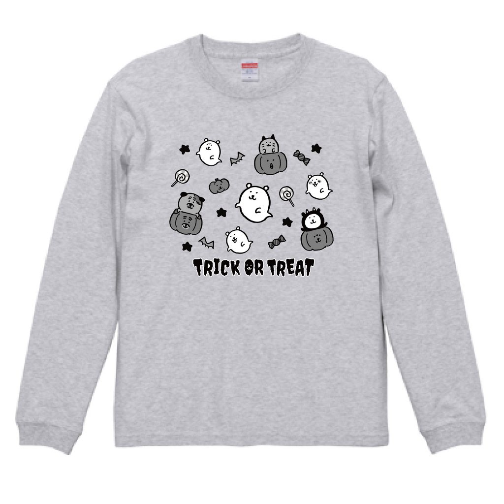 ナガノキャラクターズ TRICK OR TREAT 2026(BLACK) 長袖Tシャツ