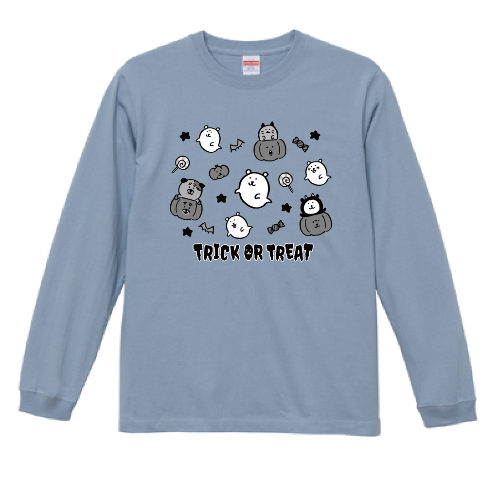 ナガノキャラクターズ TRICK OR TREAT 2026(BLACK) 長袖Tシャツ